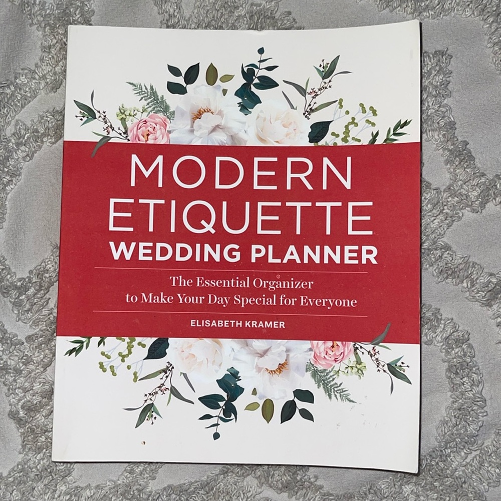 Modern Etiquette Wedding Planner book